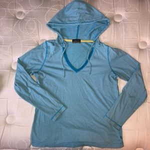 Lands’ End girl’s lightweight hoodie